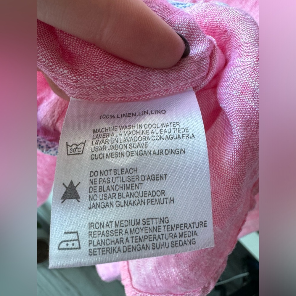 Report Collection Linen Button Down - image 5